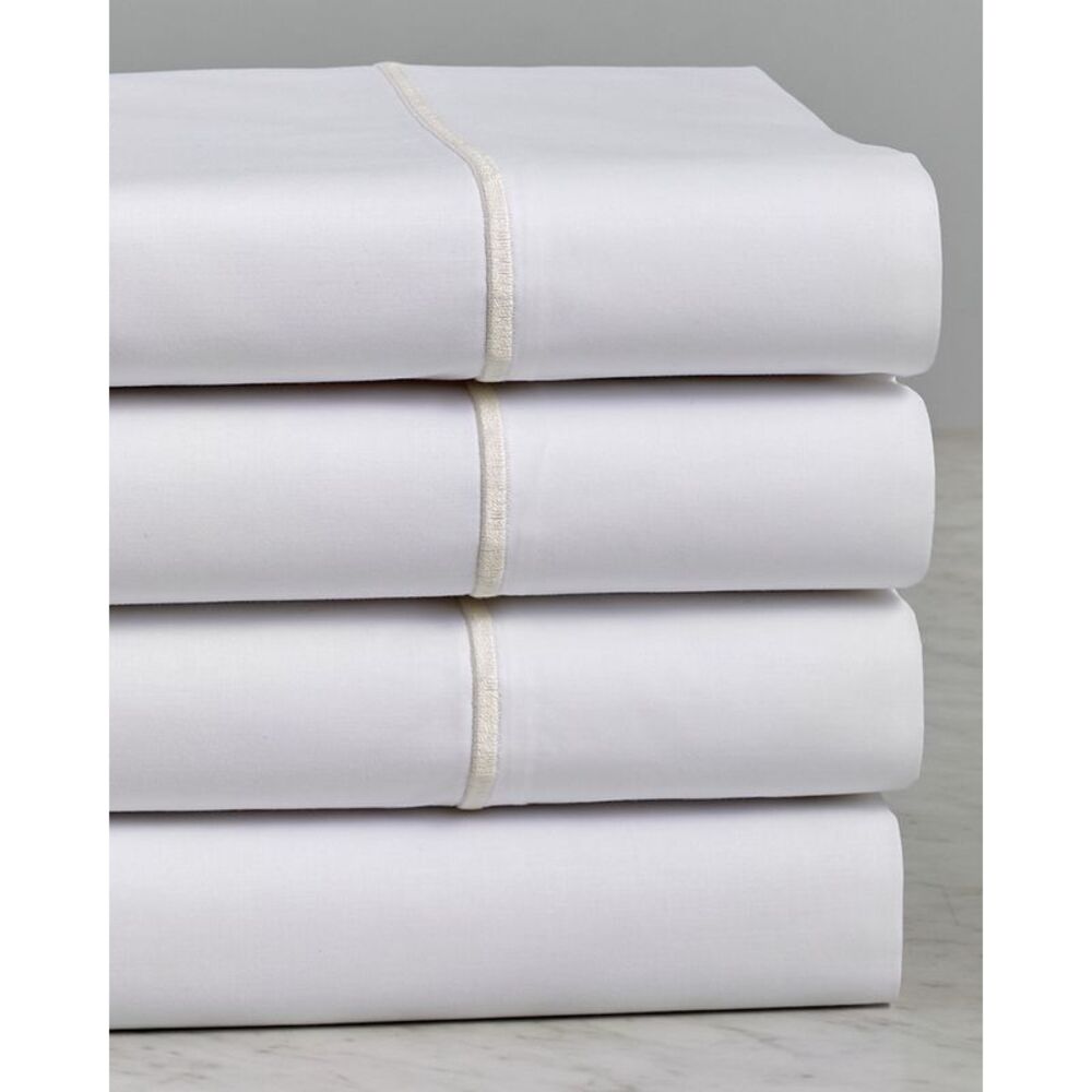 Maurizio Italy Single Line Beige Embroidered Sheet Set